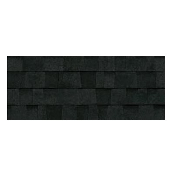 TruDefinition Oakridge AR Series TO01 Shingle, 39-3/8 in L, 13-1/4 in W, Onyx Black