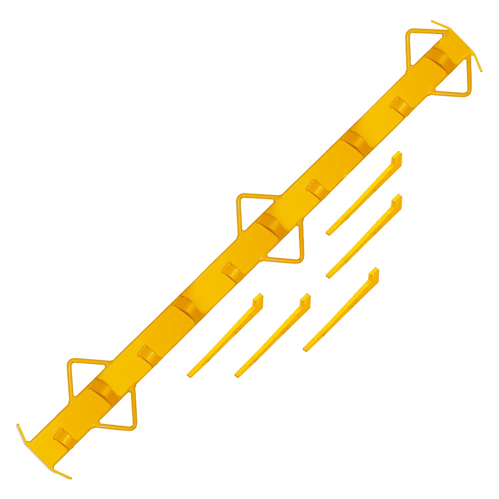 FW-550 Stretcher Bar and Wedge, 102 in L, For: Mesh, Hinged and Ring Joint Woven Wire