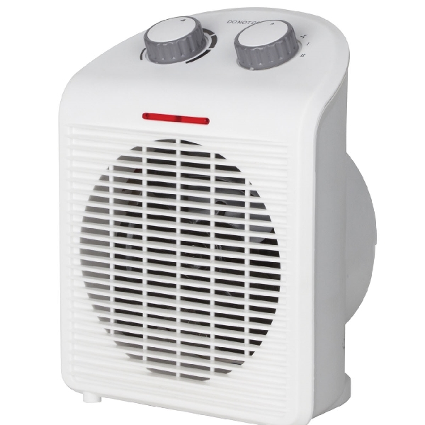 Comfort Glow Portable Electrics EFH1518 Electric Fan Heater, 15 A, 120 V, 750, 1500 W, 5200 Btu Heating, White