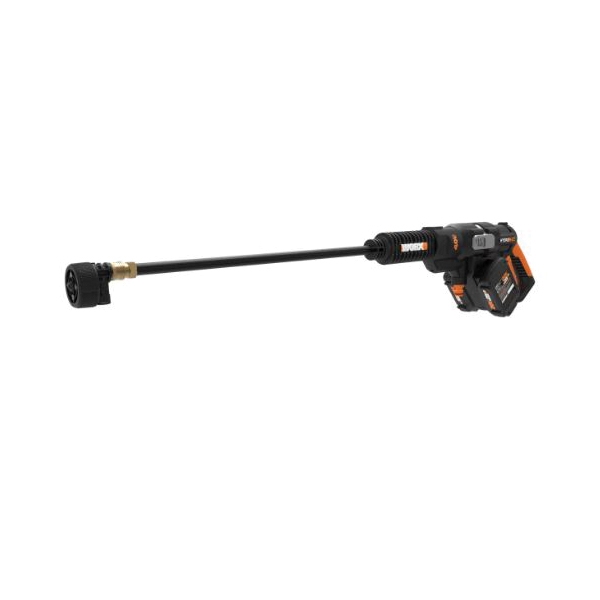 WORX Hydroshot WG644 Portable Power Cleaner, 2 A, 40 V, 290 to 450 psi Operating, 0.9 gpm, Multi-Spray Nozzle
