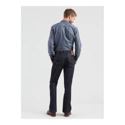 Levi's 517 Series 005170217 29X30 Jeans, 29 in Waist, 30 in L Inseam, Dark Rigid, Bootcut, Slim Fit, Non-Stretchable - 3