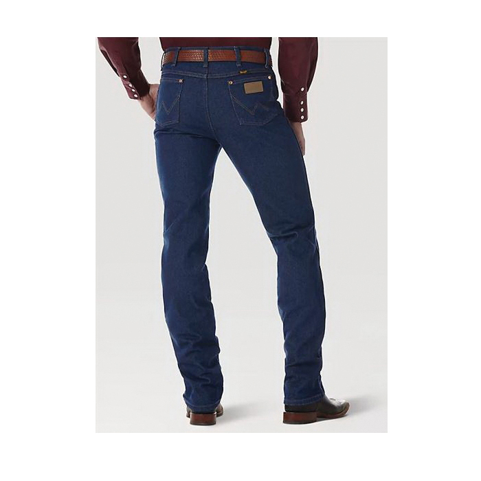 Buy Wrangler Mens Cowboy Cut Stretch Reg Fit Jean Navy - The