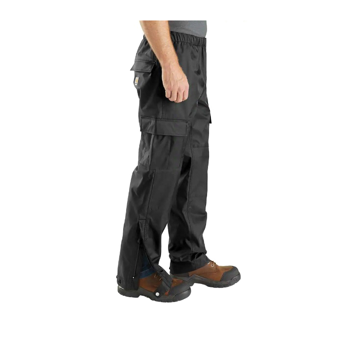 Carhartt 103507-001REGMA Dry Harbor Pants, M, 32 to 34 in Waist, Nylon, Black, Regular - 3