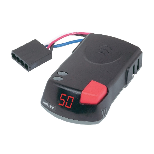 HOPKINS 47294 Brake Controller, 1 to 4 -Trailer Axle, Plug-In, Digital Display, Bracket Mounting - 1