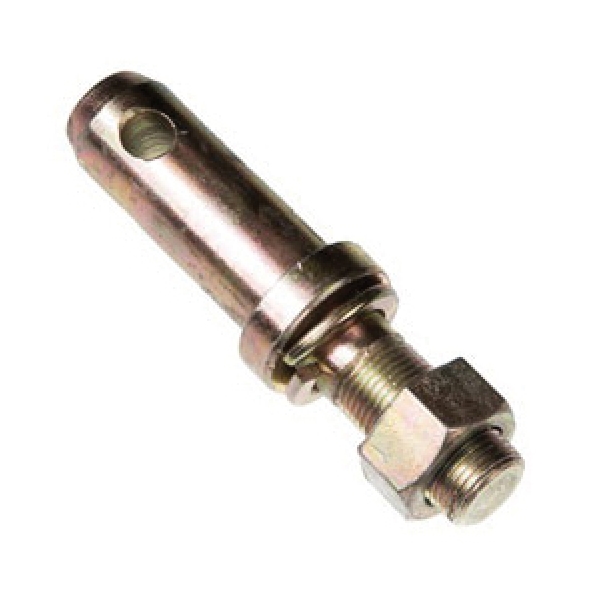 21232 Lift Arm Pin, 1 to 2 Forged Hitch, 1-1/8 in Dia Pin, 5-1/4 in OAL, Zinc