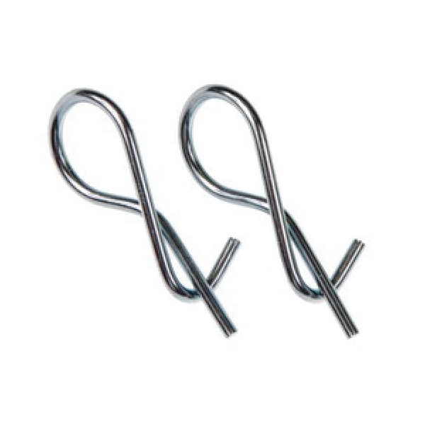 63912 Kwic Twist Clip, 3/32 in Dia Pin, 1-13/16 in OAL, Steel, Zinc