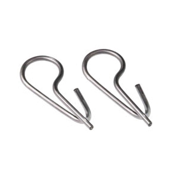 63922 Kwic Twist Clip, 5/32 in Dia Pin, 3 in OAL, Steel, Zinc