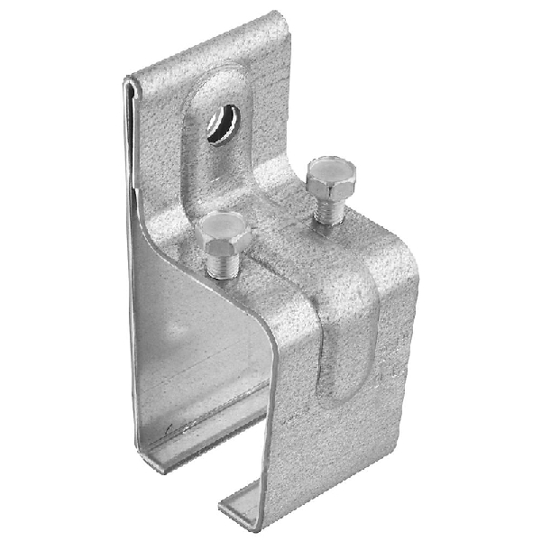 N104-364 Box Rail Bracket, 2-1/4 in L x 2 in W x 4-5/8 in H Dimensions, 300 lb, Steel, Galvanized