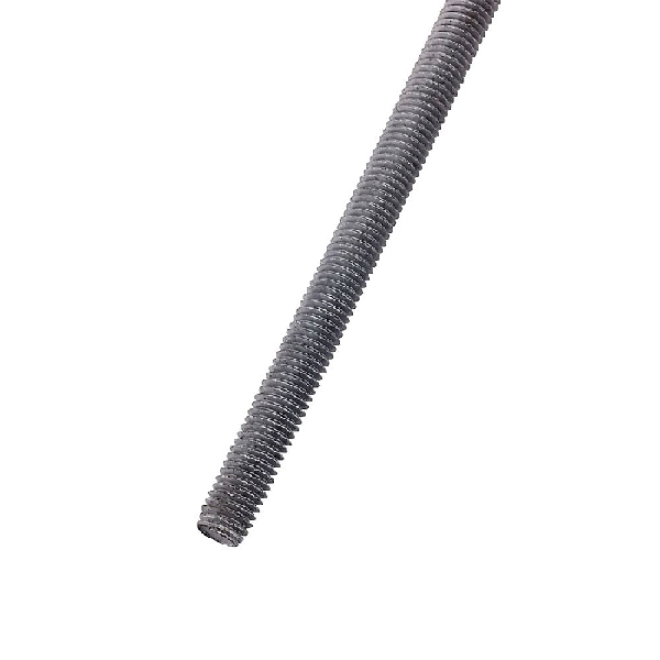 N825-008 Threaded Rod, 1/2 in Dia, 72 in L, A Grade, Steel, Galvanized, UNC Thread, 2/PK