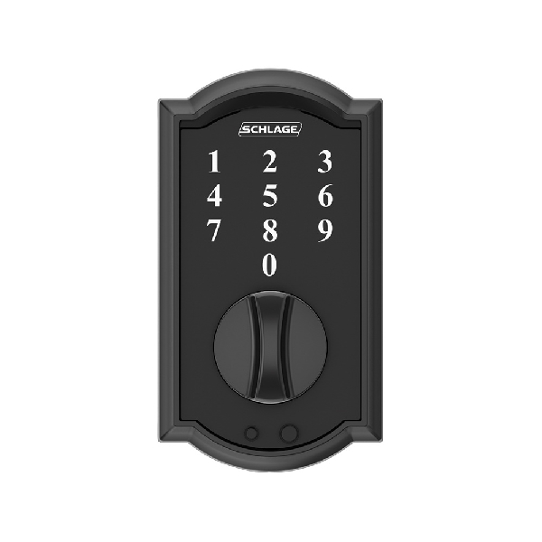 Be Series Electronic Deadbolt, Schlage, Matte, Residential, AAA Grade - 4