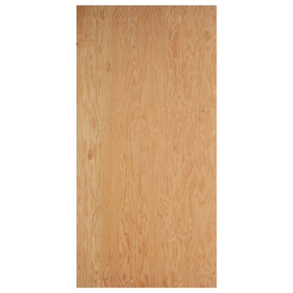 Sanded Shop Plywood, Wood Products, 1/2 in x 4 ft x 8 ft - 2