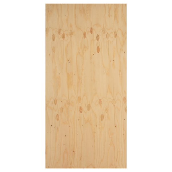 1/4 in x 4 ft x 8 ft, Surfaced on 1 Side, Wood Products, BC, Solid Core Underlayment - 2