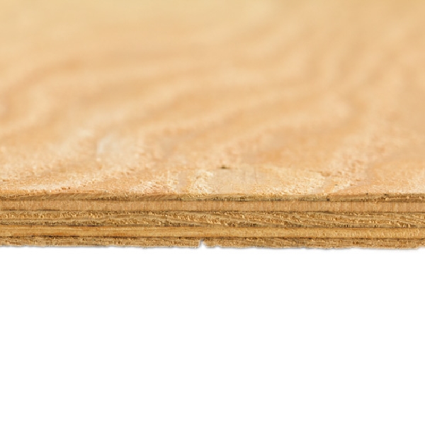 Plywood Siding Panel, Wood Products, 12 in OC, 5/8 in x 4ft x 8ft T1-11 - 3
