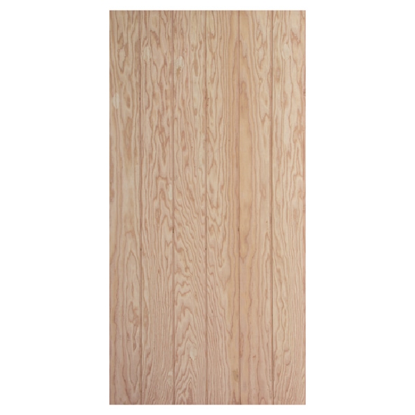Plywood Siding Panel, Wood Products, 8 in OC, 5/8 in x 4ft x 8ft, T1-11 - 2