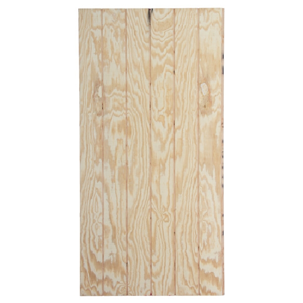 5/8 in x 4 ft x 8 ft Shop grade T1-11, Wood Products, 8 