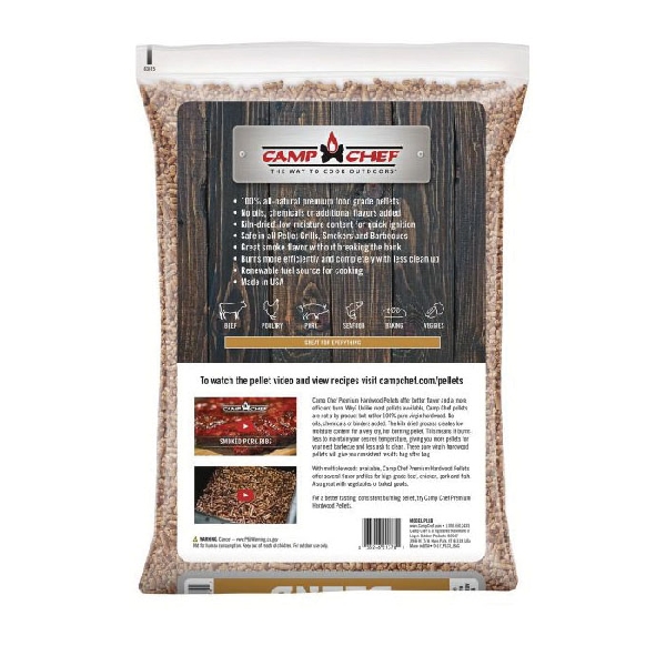 Camp Chef PLCB Series Pellet, Cherry, Hickory, Mapple, Hardwood, 20 lb Bag - 2