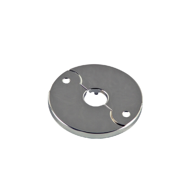 81211 Floor and Ceiling Plate, Stainless Steel, Chrome, For: 3/8 in IPS Tubing