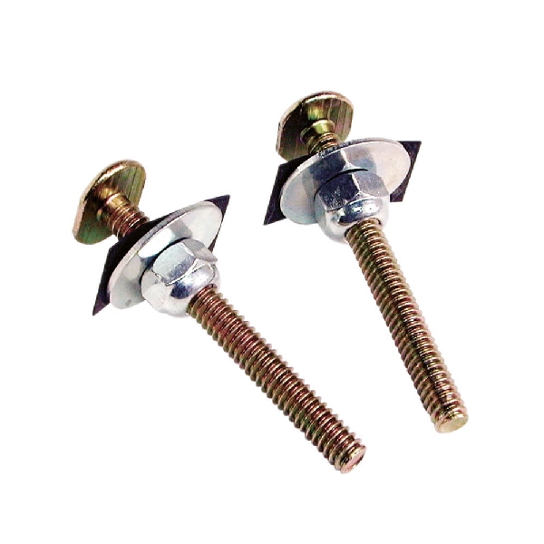 41748Q Closet Bolt, 2-Piece, Brass