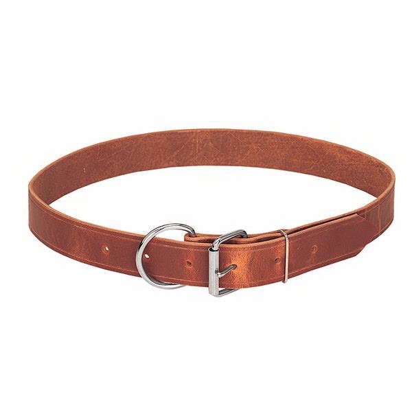 Weaver Leather 80-0974 Neck Strap, M Neck, 1-1/2 in W Collar, 40 in L Collar, Leather, Russet