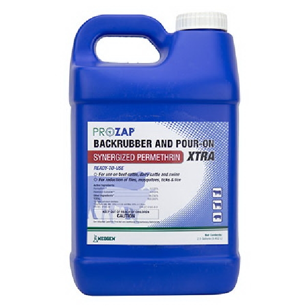 966010 Backrubber Insecticide, Liquid, Clear, Strong, 2.5 gal