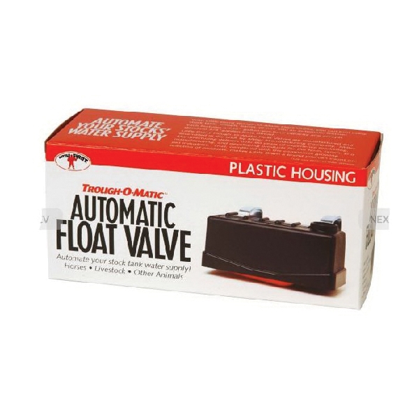 Little Giant Trough-O-Matic TM825 Float Valve, Plastic, For: 3/4 in Garden Hose - 3