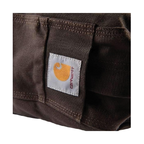 Carhartt P0000272-202-M Dog Bed, 35 in L, 27 in W, Polyester Fill, Cotton Duck Cover, Dark Brown - 2