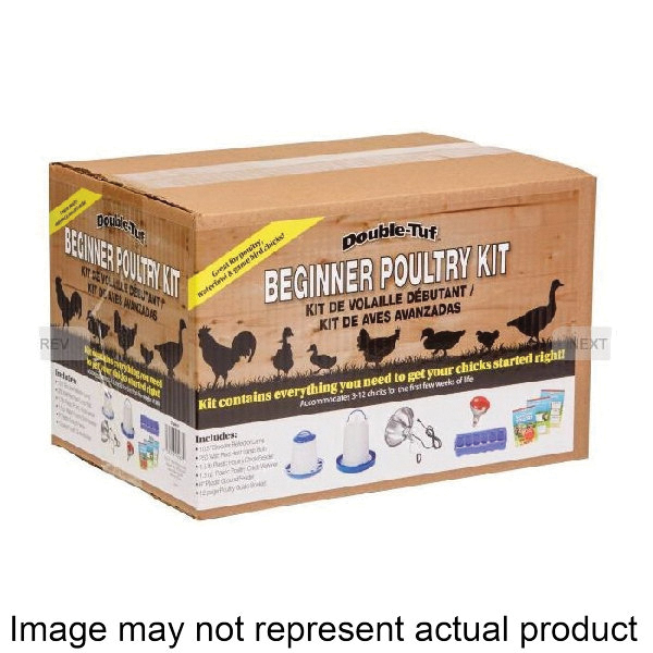 DTBPKIT Beginner Poultry Kit, Plastic, Blue/White