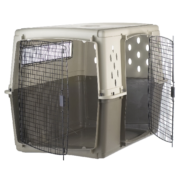 Plastic dog crate with side door hotsell