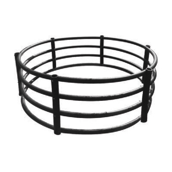 POLY-HORSE Horse Hay Ring, Polyethylene, Black