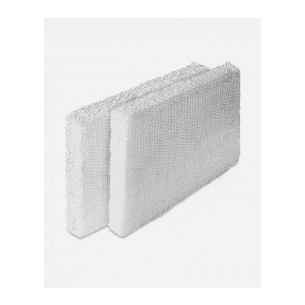 MD1-0034 Humidifier Wick, 7.2 in L, 9-1/2 in W, Antimicrobial Filter Media, White