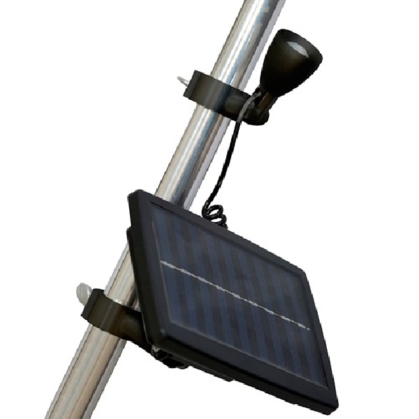FPML-1 Flagpole Micro Light, 1-Lamp, LED Lamp, Plastic Fixture, Black
