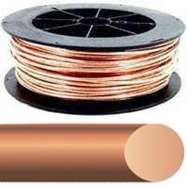 Southwire 10638502 Building Wire, Bare, 6 AWG Wire, 1 -Conductor, 315 ft L, Copper Conductor