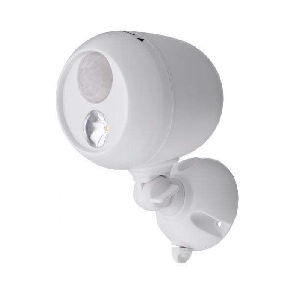 Mr Beams MB330-WHT-01-04 Mini Spot Light, White Fixture, Cool White Light, 4.33 in L x 3.43 in W x 6.5 in H Dimensions