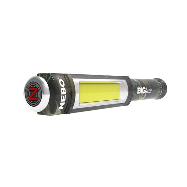 Nebo BIG Larry Series 6382 Flashlight, AA Battery, Alkaline Battery, LED Lamp, 400 Lumens, Camouflage