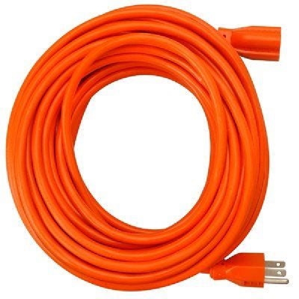 02307ME Extension Cord, 16/3 AWG Cable, 25 ft L, 13 A, 125 V, Orange