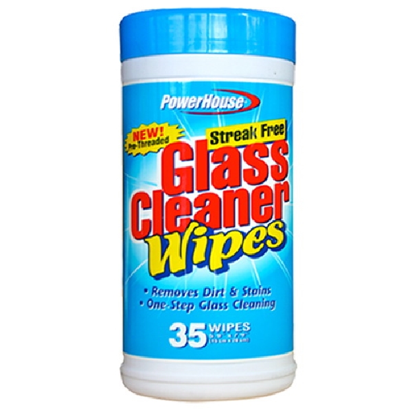 90812-3 Glass Cleaning Wipes