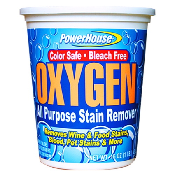 92556-4 Oxygen All-Purpose Stain Cleaner, 16 oz, Powder, Unscented