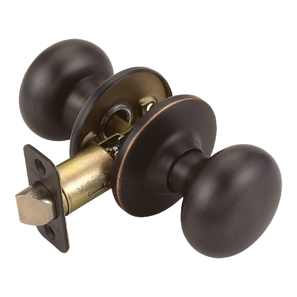 Pro Series 753442 Replacement Knob, 2-1/4 in Dia Knob, Brass, Oil-Rubbed Bronze