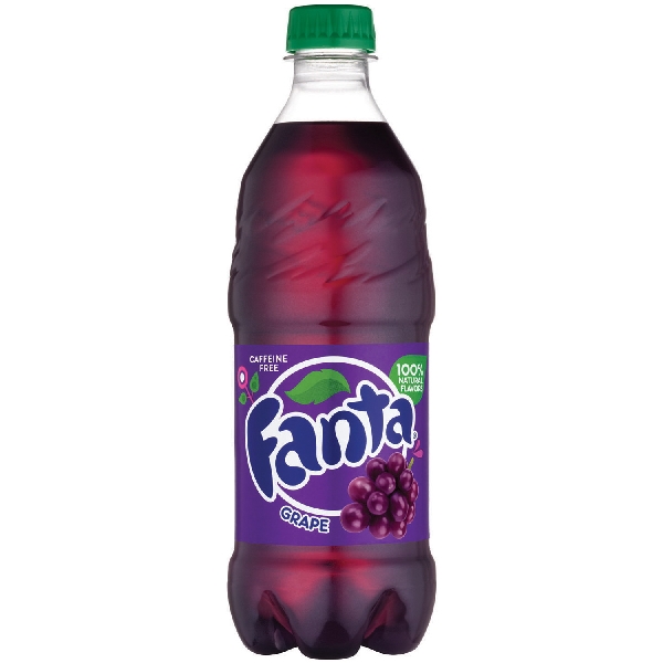 FG20 Soda, Grape Flavor, 20 fl-oz Bottle