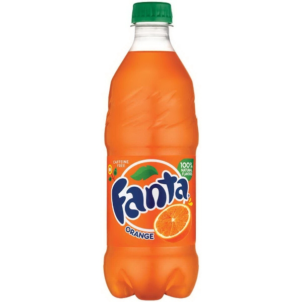 5845 Soda, Orange Flavor, 20 fl-oz Bottle