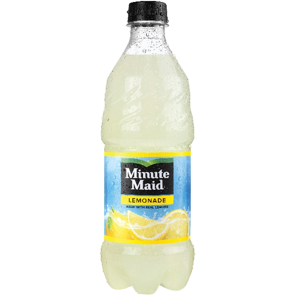 Minute Maid 6247 Lemonade Fruit Drink, Lemon Flavor, 20 fl-oz Bottle - 1
