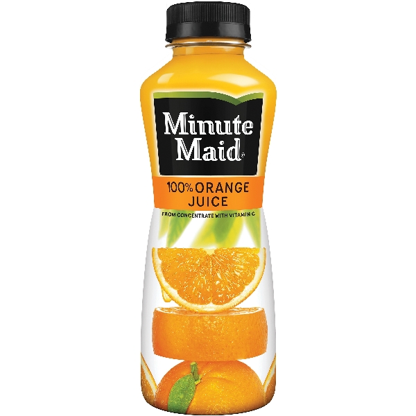 MMOJ Fruit Drink, Orange Flavor, 12 fl-oz Bottle