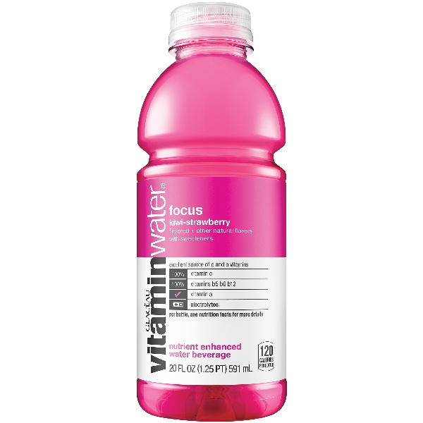 6452 Nutrient Enhanced Water Beverage, Strawberry Kiwi Flavor, 20 fl-oz Bottle