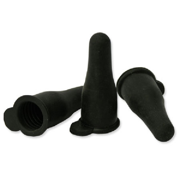 7005 Lamb Nipple, Rubber, Black, For: Standard Soda Bottles