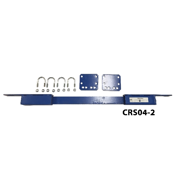 CRS04-2 Carriage Receiver Adapter, Blue, Painted, For: Priefert Model S04 Squeeze Chute