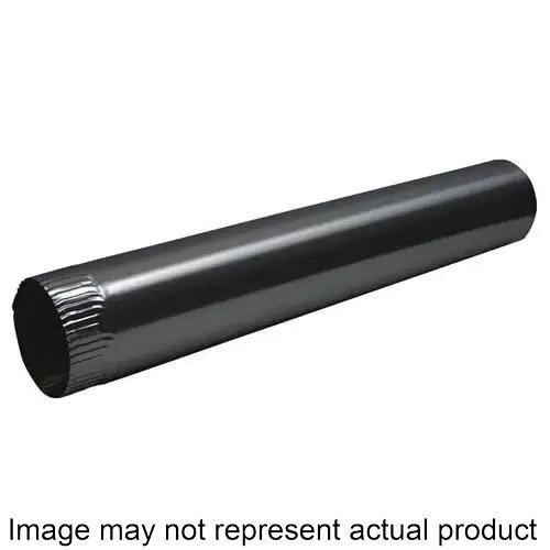 DP244 Dryer Vent Pipe, Round, Aluminum, Silver, For: Bath Fan Venting, Dryer Venting