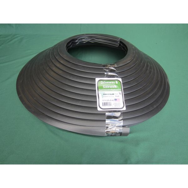 3028 Expansion Joint, 50 ft L, 3/4 in W, 1-1/4 in Thick, PVC, Black