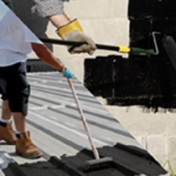 Black Jack 6080-9-30 Roof Coating, Black, 4.75 gal Container, Liquid