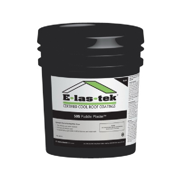 505/5 Puddle Plaster, Black/Dark Brown, Paste, 5 gal Pail