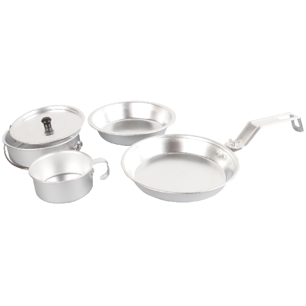 Coleman 2000016402 Mess Kit, Aluminum, Silver